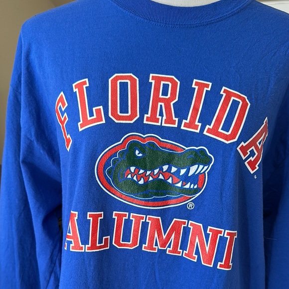 Champion Blue University of Florida Alumni Long Sleeve Shirt | Florida Gators - Picture 2 of 6